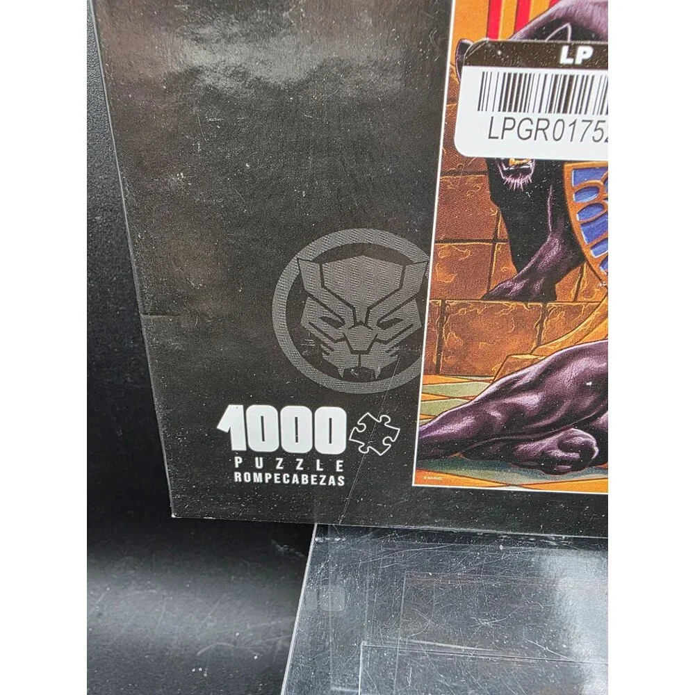 Marvel Avengers Black Panther 1000-Piece Jigsaw Puzzle By Buffalo  FSC Certified